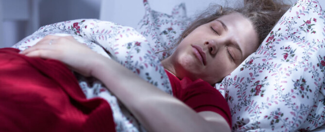 woman sleeping